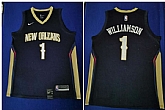Pelicans 1 Zion Williamson Navy Nike Swingman Jerseys,baseball caps,new era cap wholesale,wholesale hats